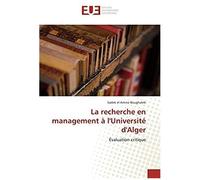 La Recherche En Management À L'université D'alger