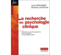 La recherche en psychologie clinique