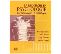 La Recherche En Psychologie - Méthodologie Et Statistique