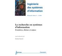 La recherche en systemes d'information frontieres themes et - Cauvet - Hermes Science Publications - broché - Livre