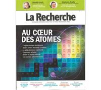 La Recherche n°583 : Au coeur des atomes - Octobre/Décembre 2025 - La Recherche - La Recherche Sophia Publications - broché - Revue
