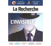 La Recherche n°584 : L'invisible - Janvier 2026 - La Recherche - La Recherche Sophia Publications - broché - Revue