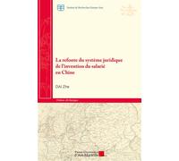 La refonte du système juridique de l’invention du salarié en Chine - Zhe Dai - Presses Universitaires D'aix-Marseille - broché - Etude