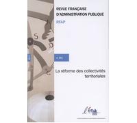 La réforme des collectivités territoriales - Collectif - Documentation Francaise - broché - Revue