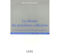 La réforme des procédures collectives lucas f.-x. Lécuyer h. (Auteur)