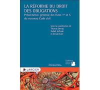 La réforme du droit des obligations