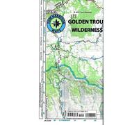 La région sauvage de la truite d'or | Tom Harrison Maps