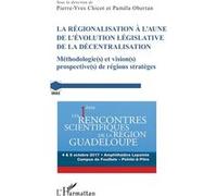 La régionalisation à l'aune de l'évolution législative de la décentralisation Méthodologie(s) et vision(s) prospective(s) de régions stratèges - Pierre Yves Chicot - L'harmattan - broché - Etude