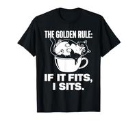 La règle d'or : si Elle Convient à I Sits Funny Cat Pun T-Shirt