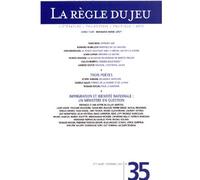 La règle du jeu n° 35 - Collectif - Grasset - broché - Revue