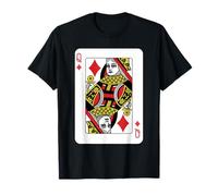 La reine de carreau joue au poker T-Shirt