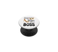 La Reine de Juillet bienheureuse Entre dans Mon Anniversaire comme Un Boss PopSockets PopGrip Adhésif