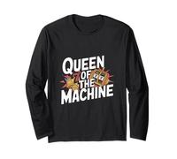 La reine de la machine, grand-mère, joueuse de casino Manche Longue