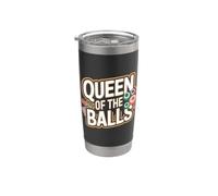 La Reine des boules - Funny Bingo Gobelet isotherme en acier inoxydable double paroi
