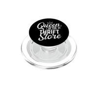 La Reine des friperies - Thrifter Thrifting PopSockets PopGrip pour MagSafe