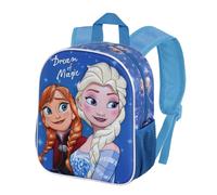 La Reine des Neiges 2 (Frozen 2) Dream-Sac à Dos 3D Petit, Bleu, 26 x 31 cm, Capacité 8,5 L