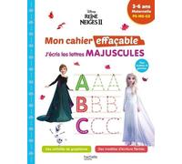 La Reine Des Neiges 2 J'écris Les Lettres Majuscules Maternelle Ps-Ms-Gs