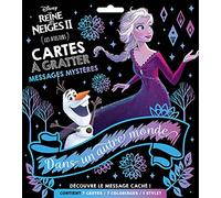 LA REINE DES NEIGES 2 - Les Ateliers Disney - Cartes à gratter - Messages mystères - Disney