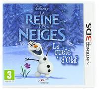 Nintendo Jeu 3DS La Reine des Neiges : La Quête d'Olaf – Plateforme 60 niveaux PEGI 3+