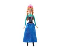 La Reine des Neiges - CFB81 - Poupée Mannequin - Princesse Anna Paillettes - Frozen