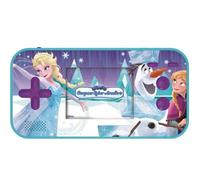 Lexibook Console de jeux portable La Reine des Neiges Cyber Arcade 150 jeux écran LCD à piles Bleu