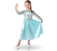 Rubie's 889542L Elsa Frozen - La Reine des Neiges - deguisement Disney Robe - 7-8 ans