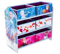 La Reine des Neiges - Étagère de Rangement pour Jouets avec 6 caisses pour Enfants 471FZO