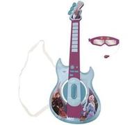 LA REINE DES NEIGES - Guitare Électronique Lumineuse avec lunettes équipées d'un micro Violet G