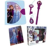 LA REINE DES NEIGES Journal Intime Electronique avec effets lumineux et sonores et avec accessoires - LEXIBOOK G