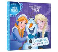 LA REINE DES NEIGES - Joyeuses Fêtes avec Olaf - Livre DVD - Disney: .
