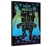 LA REINE DES NEIGES - Les Ateliers - Bloc - 12 cartes à gratter arc-en-ciel - Disney