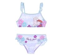 La Reine des Neiges, Maillot De Bain 2 Pièces, Fille (Bleu,3 Ans)
