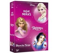 La Reine des Neiges + Raiponce + Blanche Neige et les Sept Nains Tripack DVD E