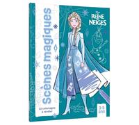 LA REINE DES NEIGES - Scènes magiques (3+) - Disney: 32 coloriages à révéler