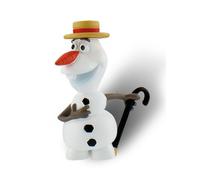 La Reine Des Neiges - Une Fête Givrée - Figurine Olaf Avec Chapeau 5 Cm