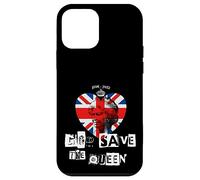 La Reine Elizabeth II Dieu Sauve la Reine Punk Memoriam Love Coque pour iPhone 12 Mini