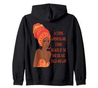 La reine noire forte est devenue forte parce que la douleur a été confrontée et gagnée Sweat à Capuche