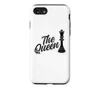La Reine, pièce d'échecs Amusante, fête d'halloween à associer à Un Couple Coque pour iPhone SE (2020) / 7/8