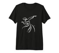 La Relation derviche Entre l'homme et Dieu Line Art T-Shirt Haut de Gamme