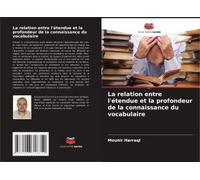 La Relation Entre L'étendue Et La Profondeur De La Connaissance Du Vocabulaire
