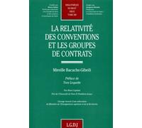 La Relativité Des Conventions Et Les Groupes De Contrats