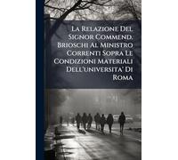 La Relazione Del Signor Commend. Brioschi Al Ministro Correnti Sopra Le Condizioni Materiali Dell'universita' Di Roma