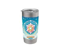 La religion bahaïe devrait unir tous les cœurs Symbole bahá'i Unité Gobelet isotherme en acier inoxydable double paroi