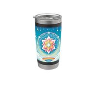 La religion bahaïe devrait unir tous les cœurs Symbole bahá'i Unité Gobelet isotherme en acier inoxydable double paroi