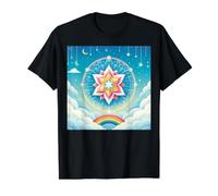 La Religion bahaïe devrait unir Tous Les cœurs Symbole bahá'i Unité T-Shirt Graphique avec Valeur, Homme, Noir, S