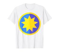 La Religion bahaïe devrait unir Tous Les cœurs Symbole bahá'i Unité T-Shirt Graphique avec Valeur, Homme, Blanc, S