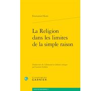 La Religion dans les limites de la simple raison