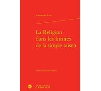 La Religion dans les limites de la simple raison