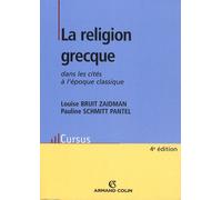 La Religion Grecque Dans Les Cités À L'époque Classique