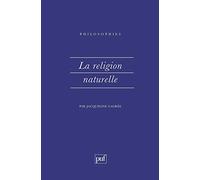 La Religion naturelle